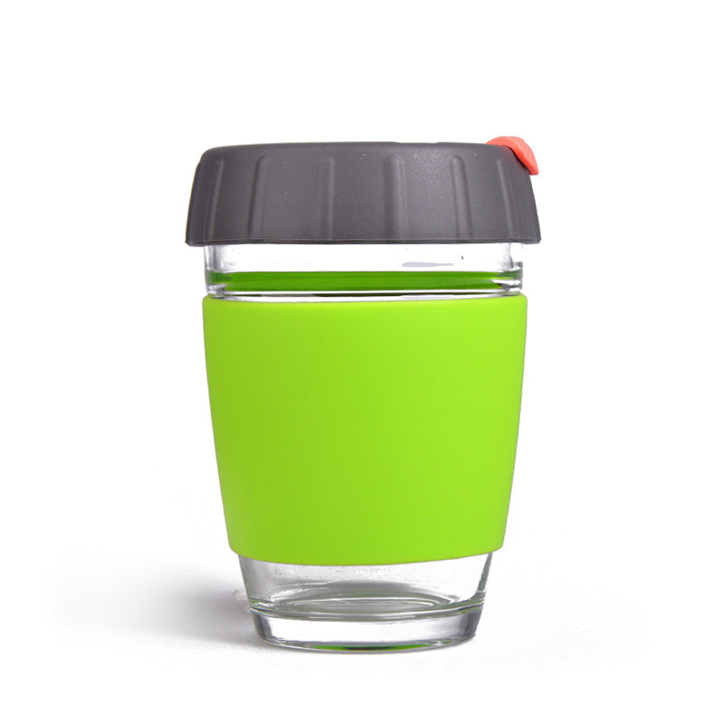 硅膠杯套，定制硅膠杯套【杯身+蓋子】